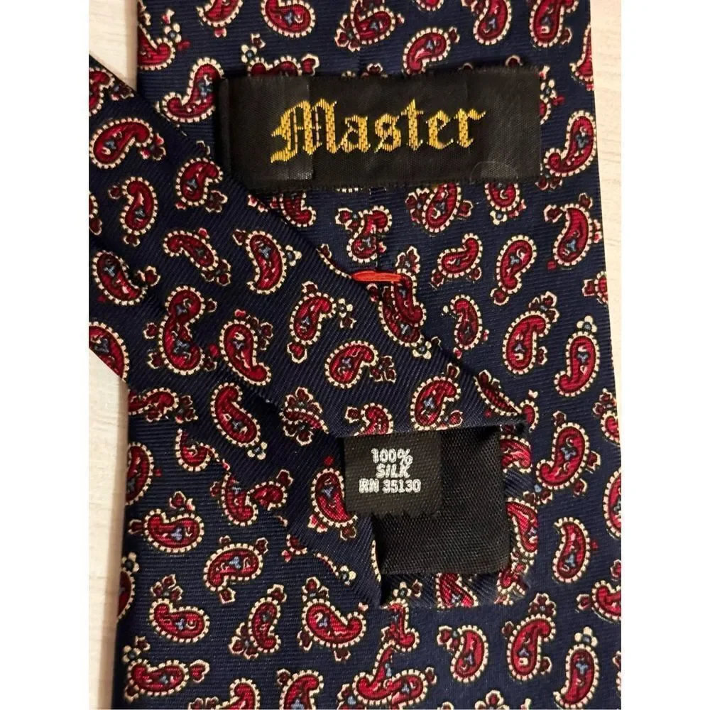 Master Paisley Silk Tie